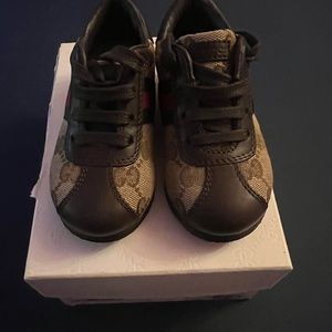 Kids GG all over sneakers